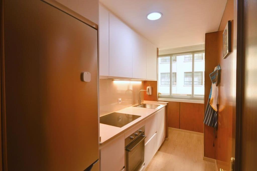Apt 40 M2 Air Conditioning Abitacion-Salon-Cocina-Bano Radiant Heating Apartment Vigo Exterior photo